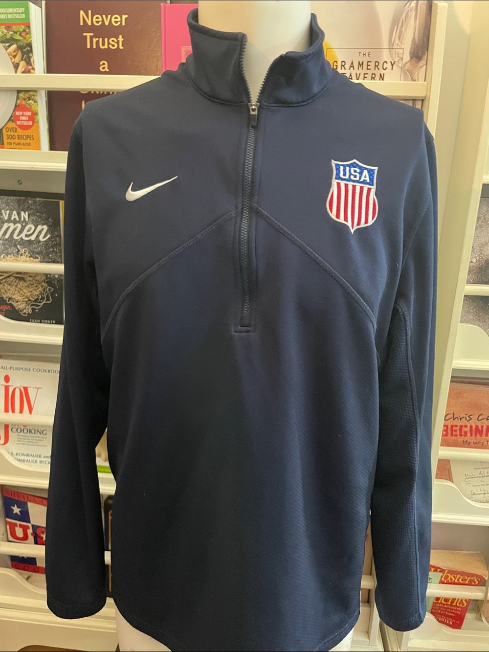 Nike USA Hockey Quarter-Zip Pullover